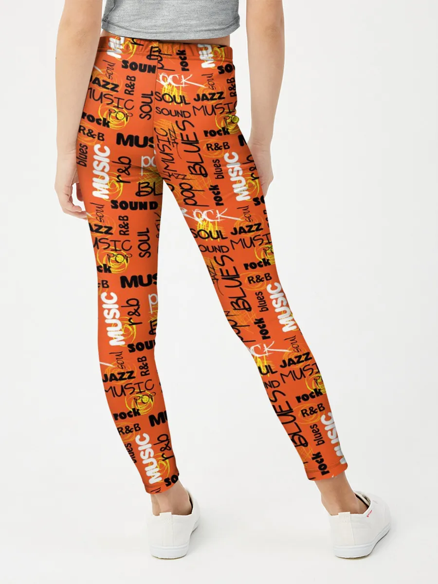 Леггинсы для девочки / Музыка