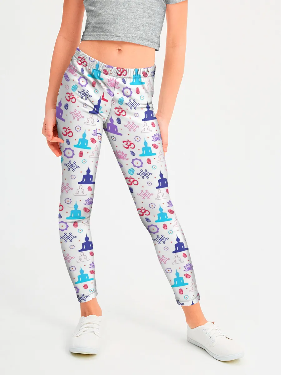 Леггинсы для девочки / Yoga