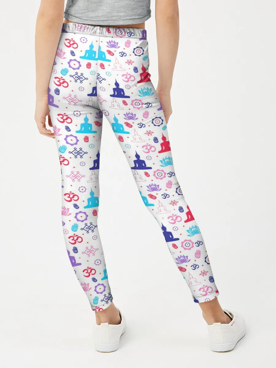 Леггинсы для девочки / Yoga