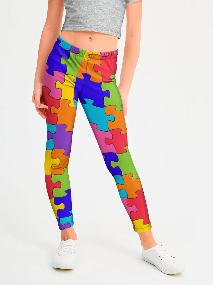 Леггинсы для девочки / Пазлы
