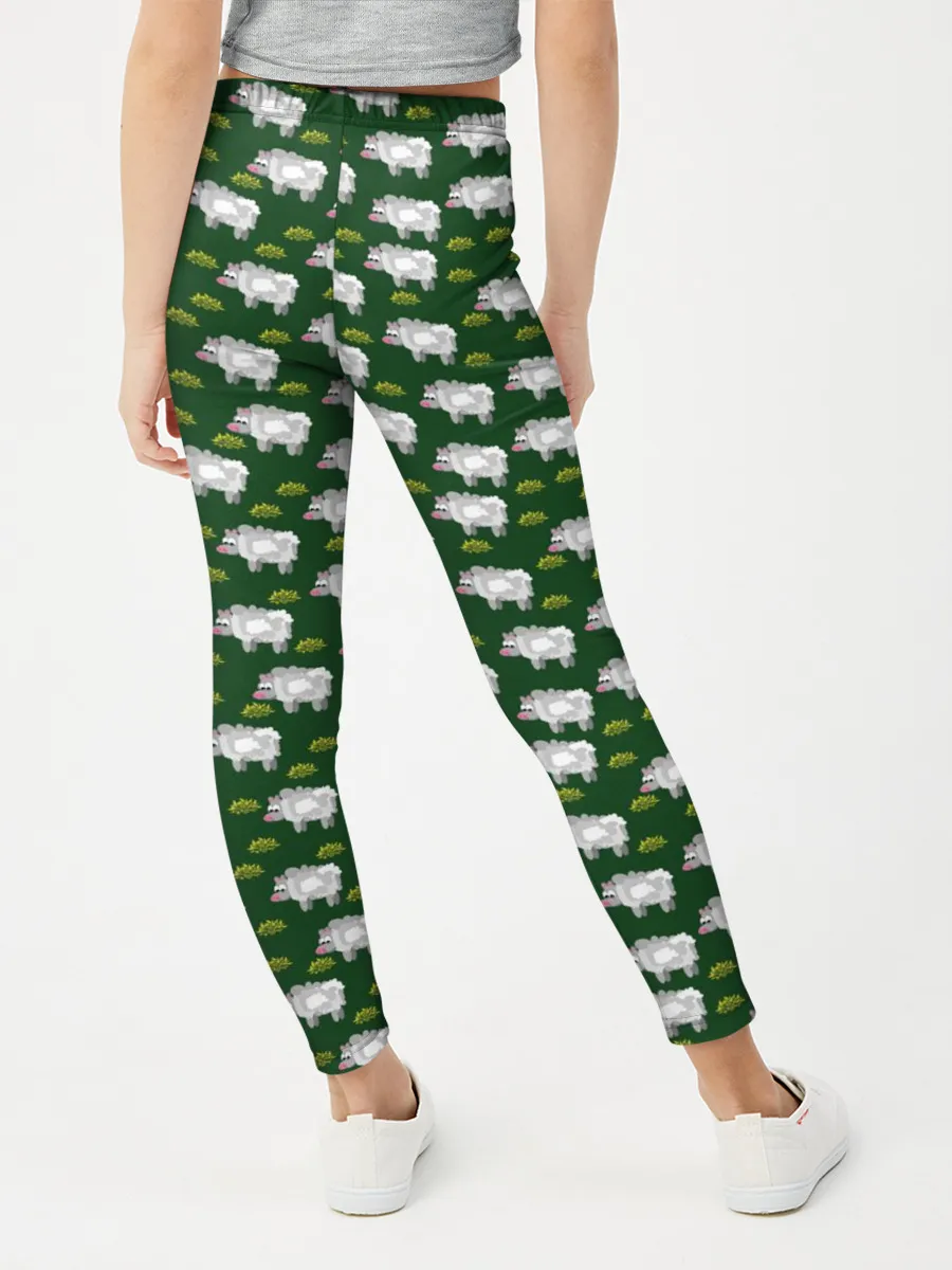 Леггинсы для девочки / Овечки