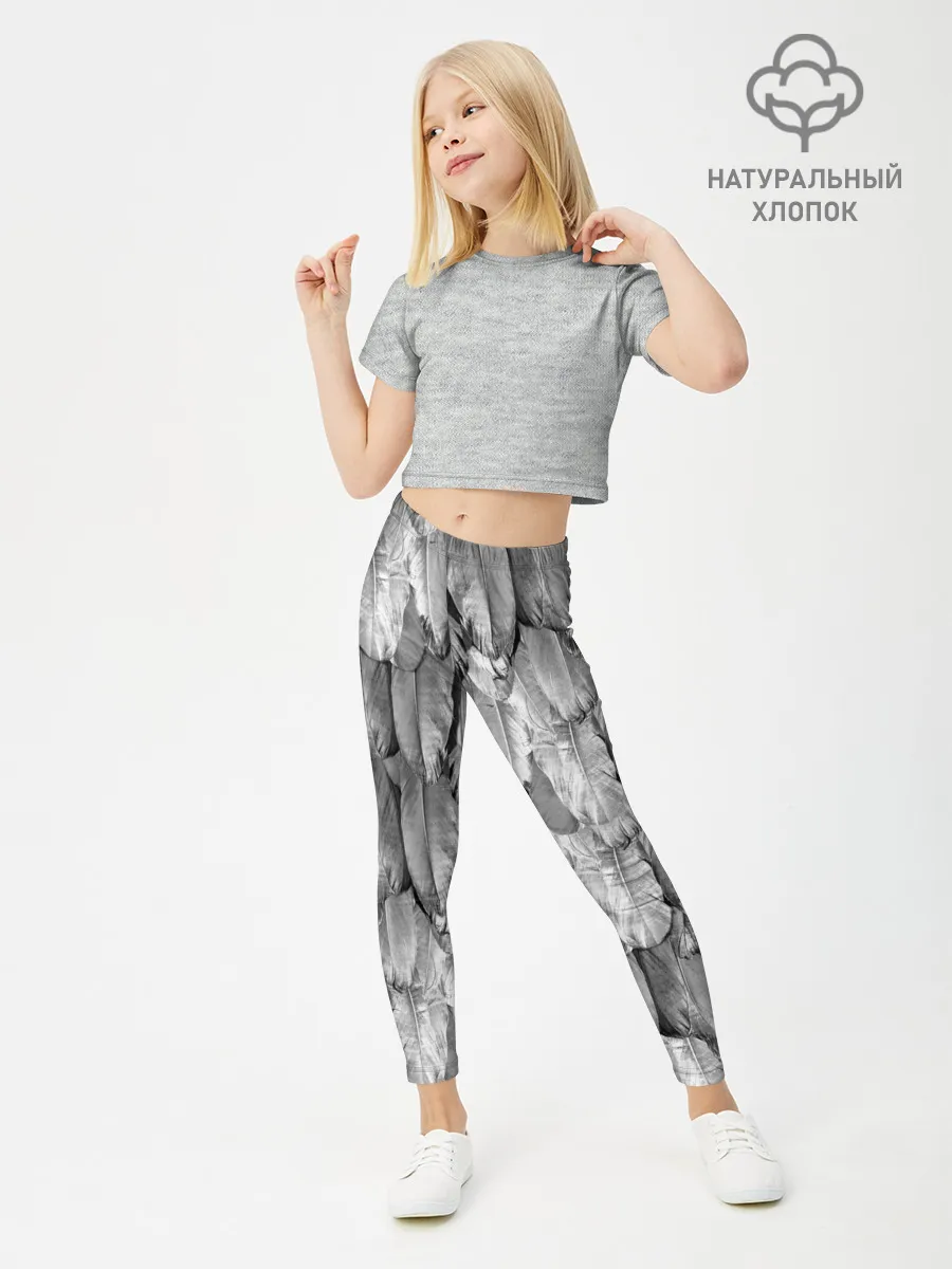 Леггинсы для девочки / White Raven