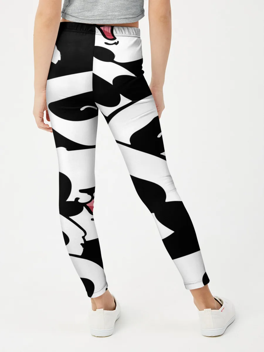 Леггинсы для девочки / панды