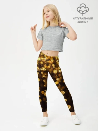 Леггинсы для девочки / GOLDEN RAIN