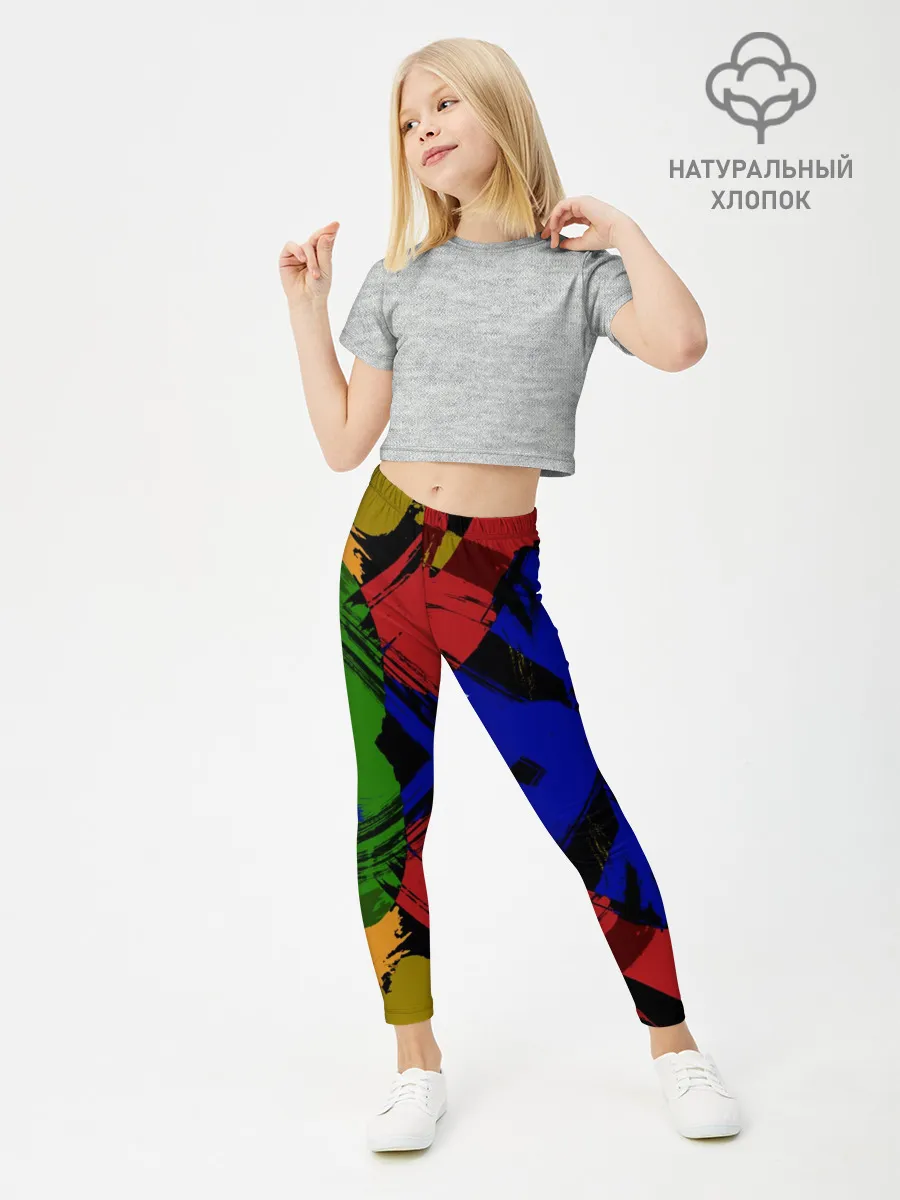 Леггинсы для девочки / Абстракция