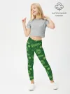 Леггинсы для девочки / Halo Pattern
