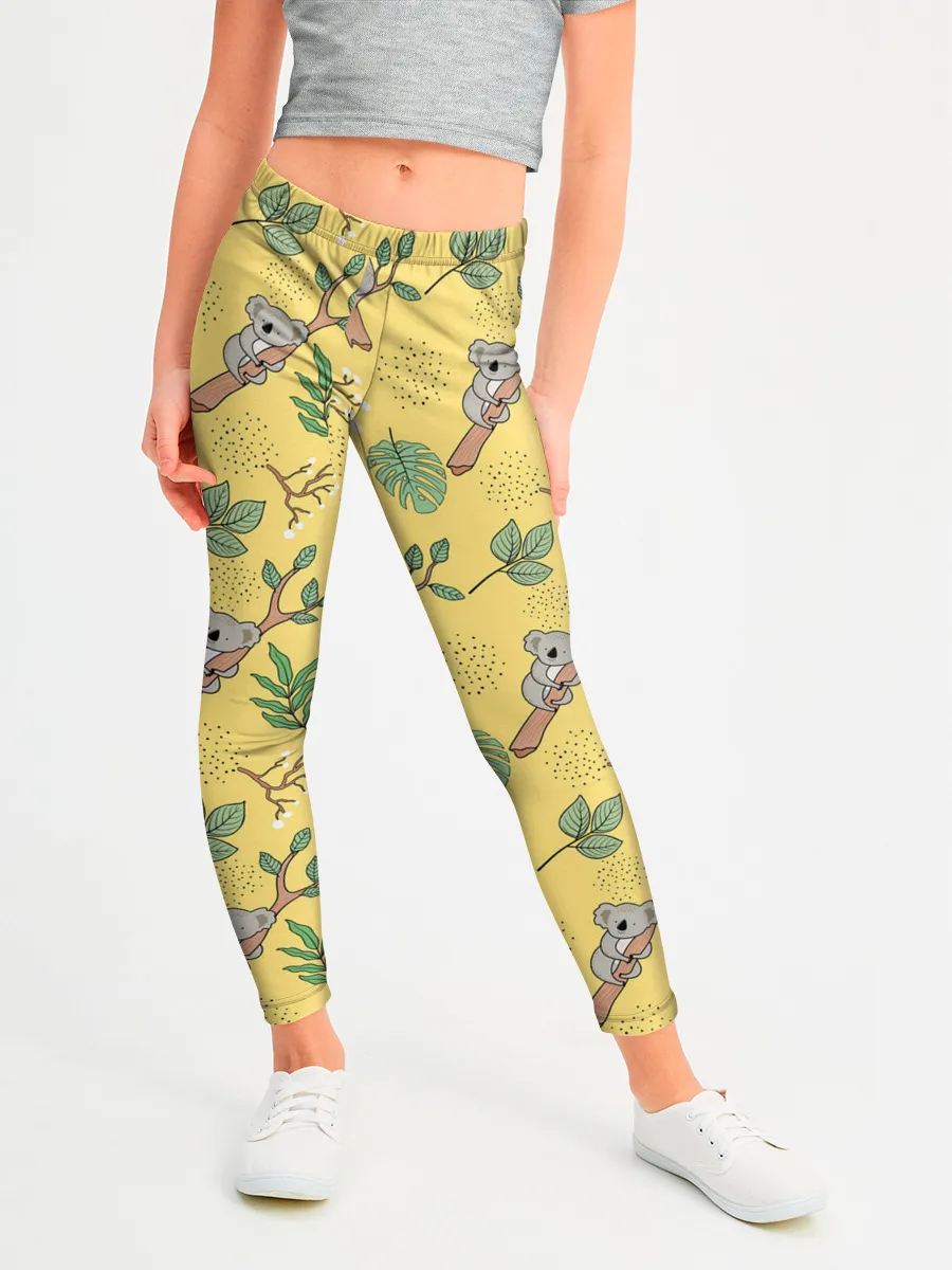 Леггинсы для девочки / Sweet koalas