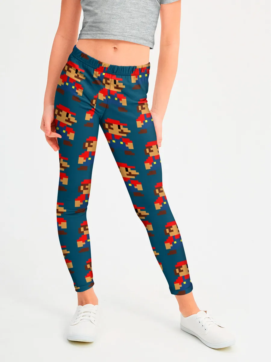 Леггинсы для девочки / Марио