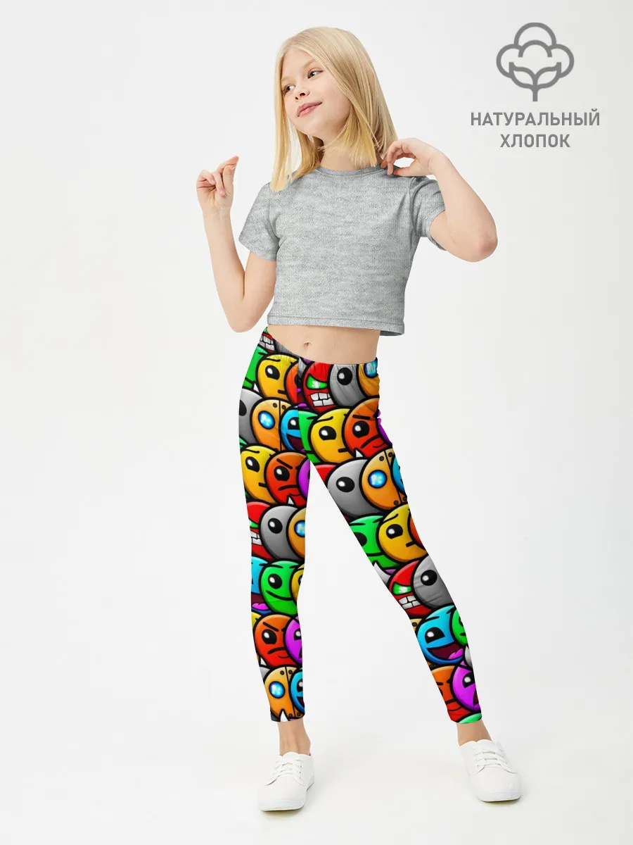 Леггинсы для девочки / GEOMETRY DASH