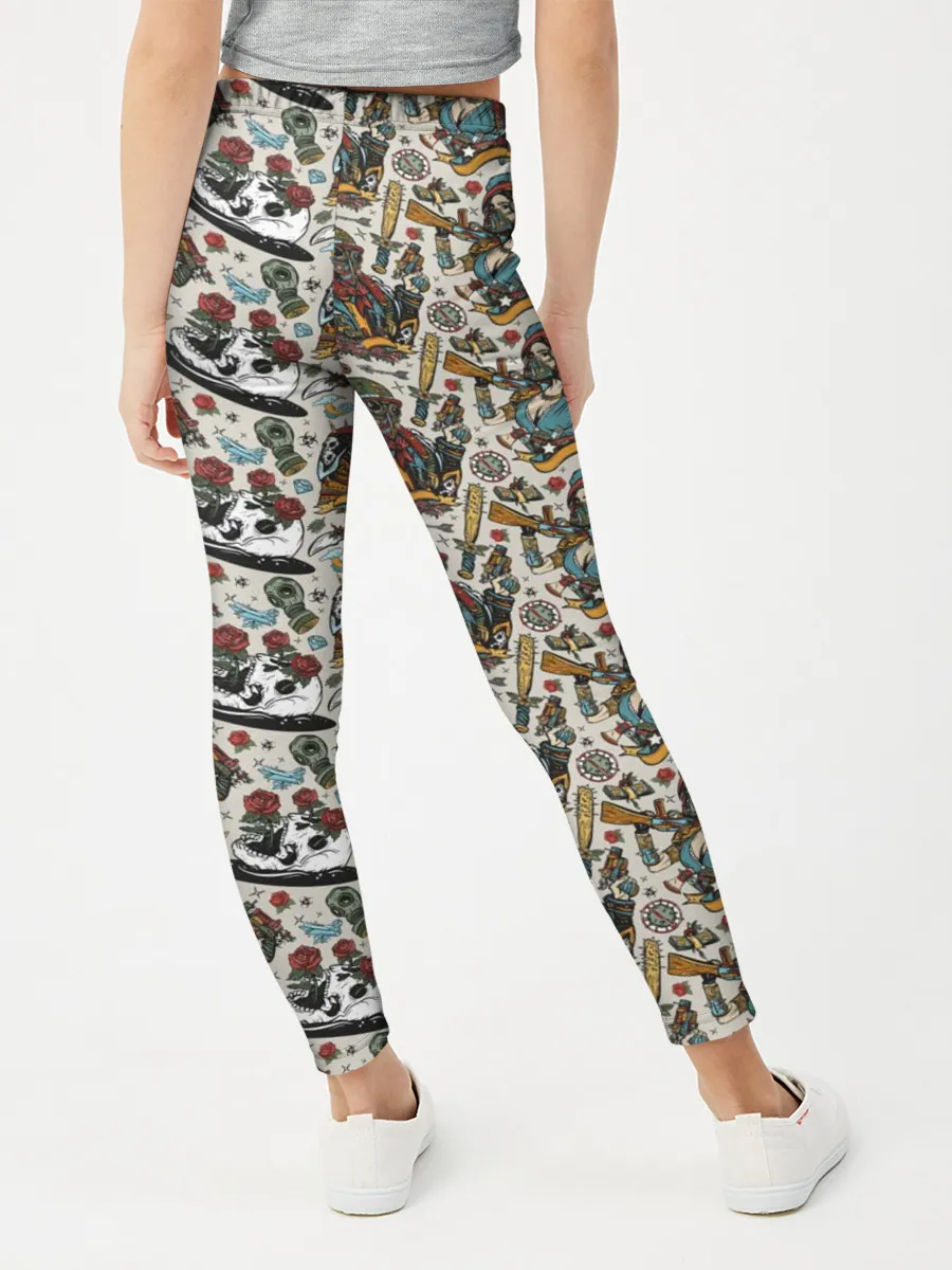 Леггинсы для девочки / апокалипсис / конец света