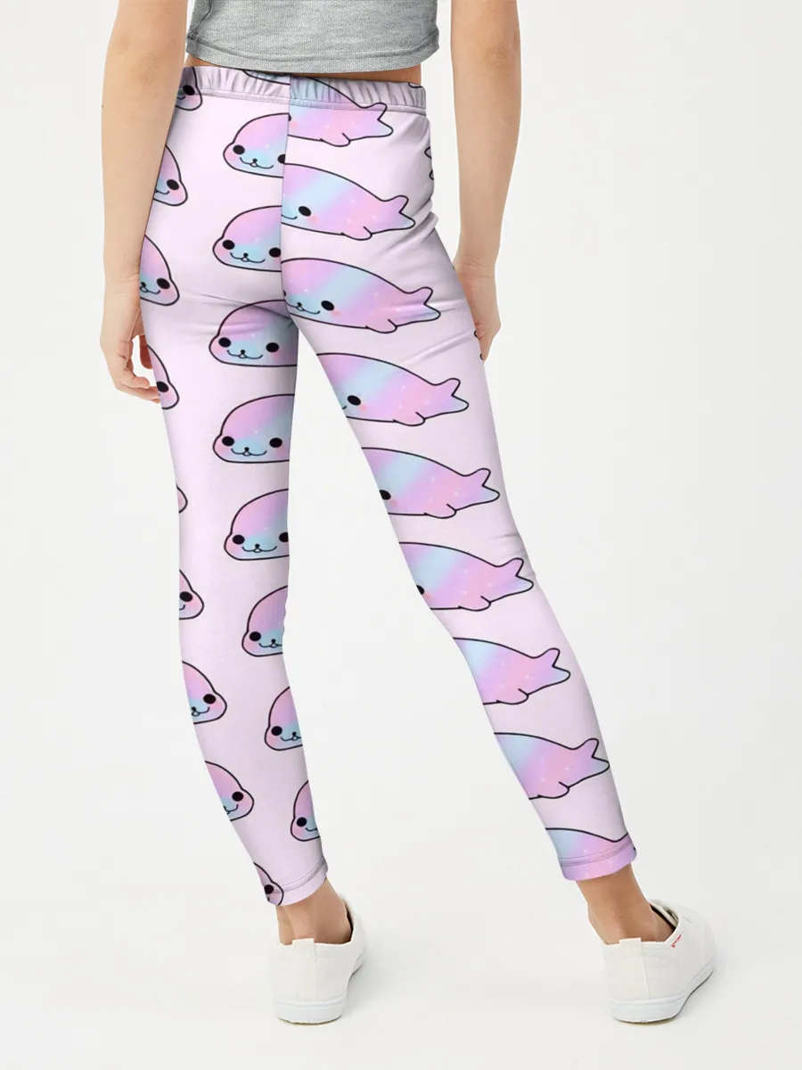 Леггинсы для девочки / Нерпы