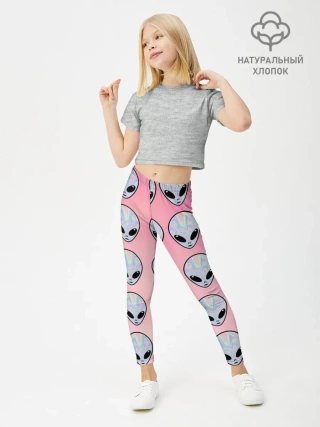 Леггинсы для девочки / Гламурные пришельцы