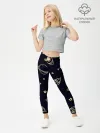 Леггинсы для девочки / космос
