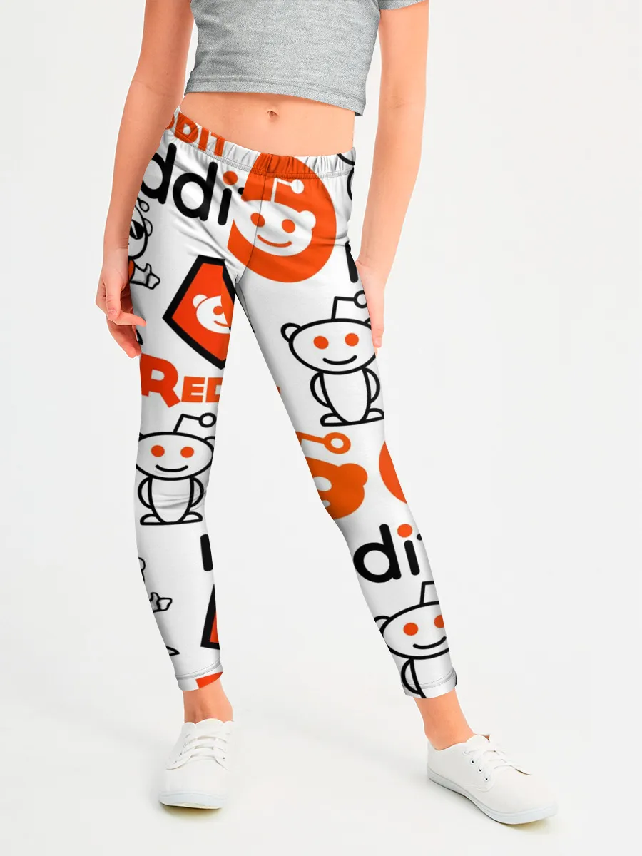 Леггинсы для девочки / REDDIT / РЕДДИТ / ЛОГОБОМБИНГ