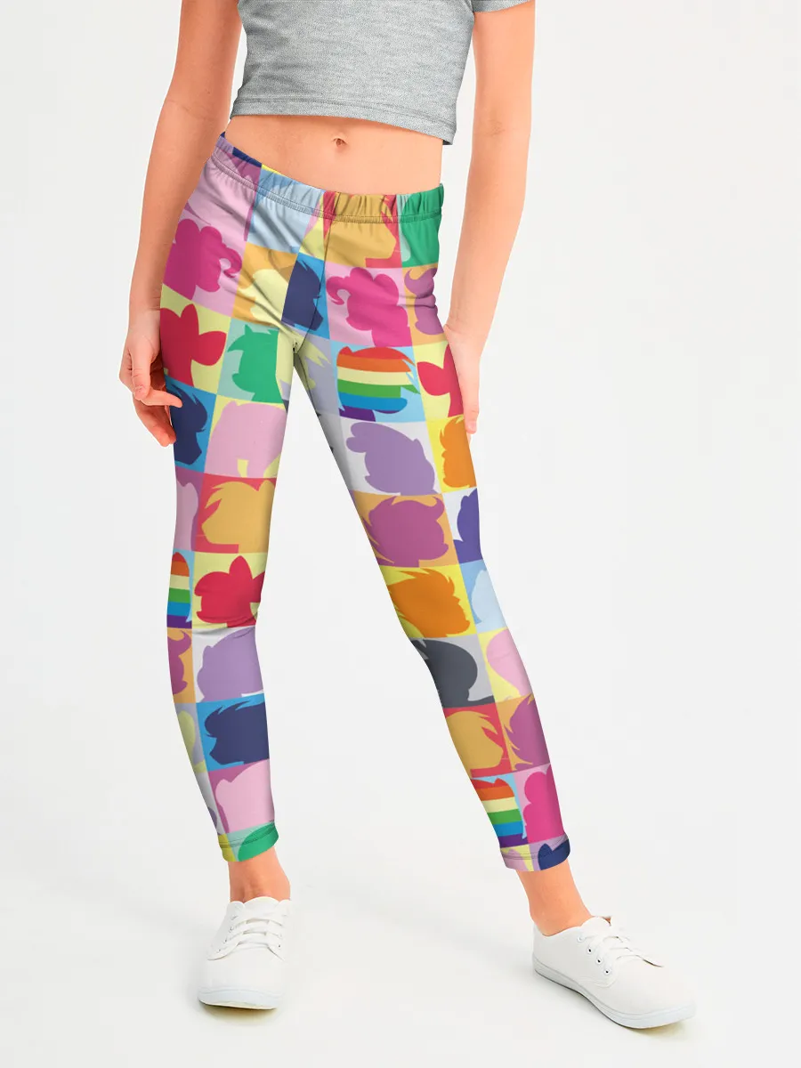 Леггинсы для девочки / Команда пони