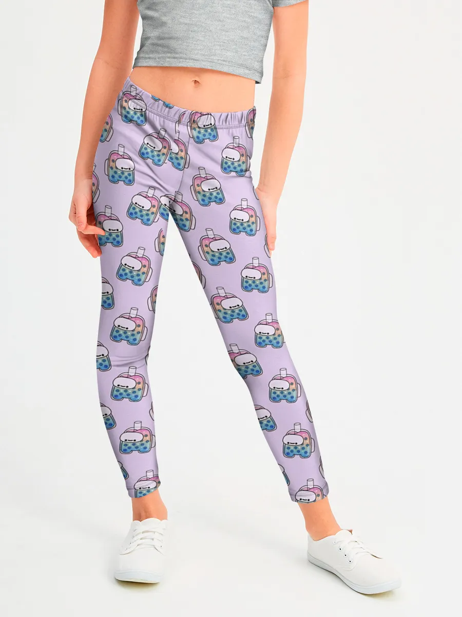 Леггинсы для девочки / Among Us | Коктейль