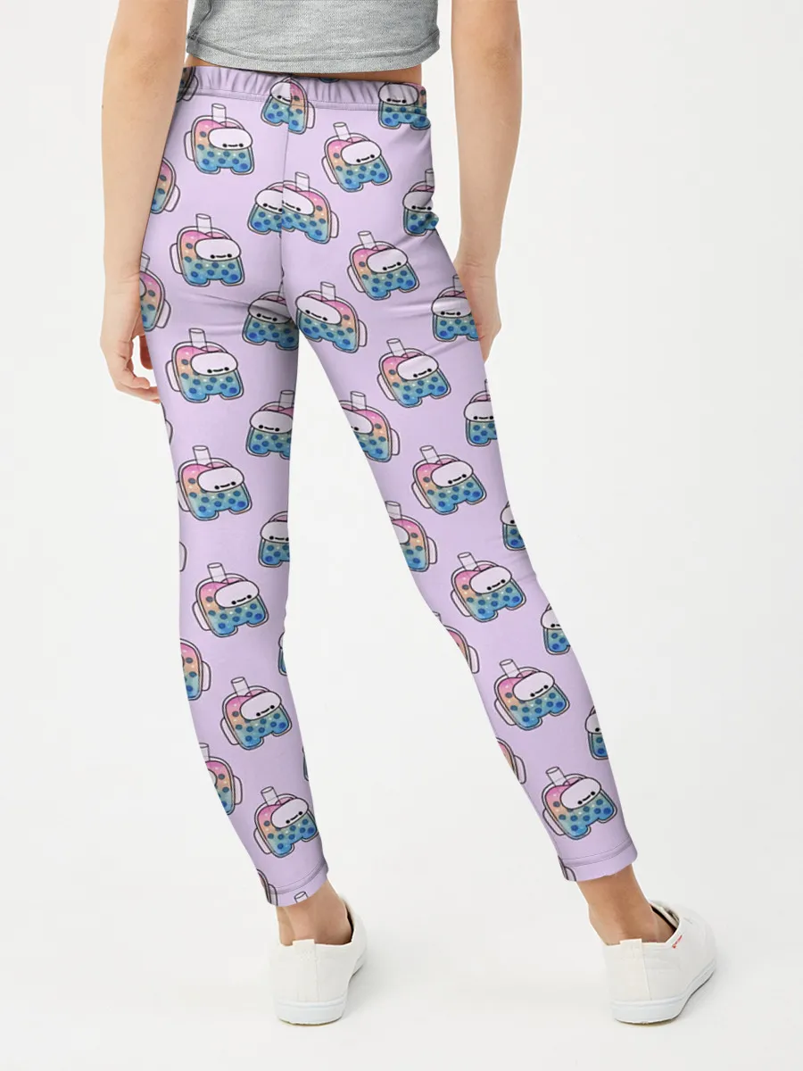 Леггинсы для девочки / Among Us | Коктейль