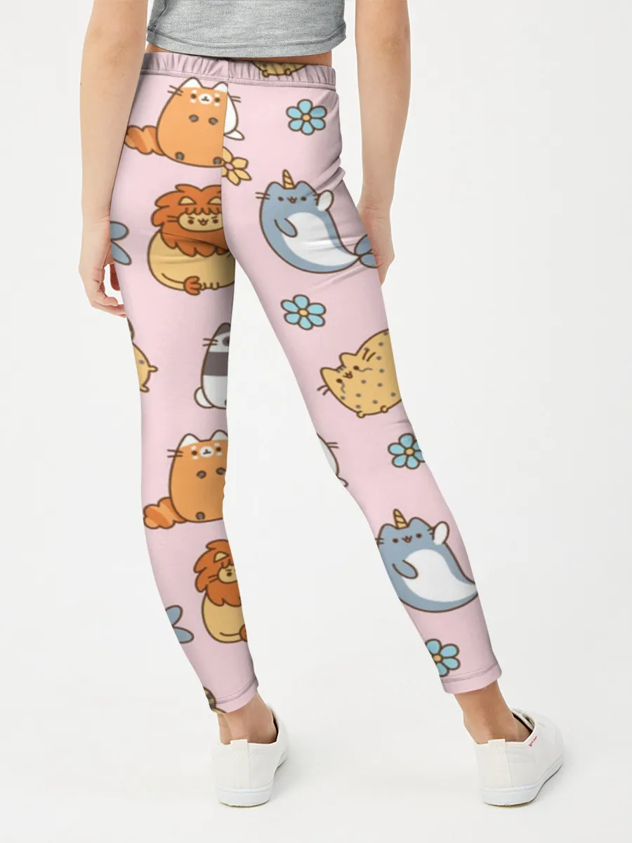 Леггинсы для девочки / Зверюшки