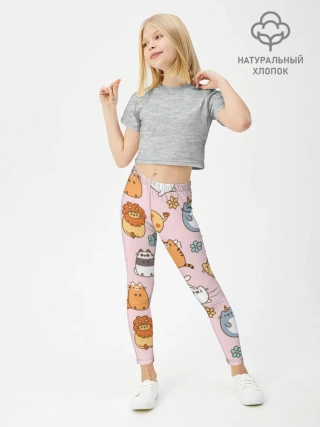 Леггинсы для девочки / Зверюшки