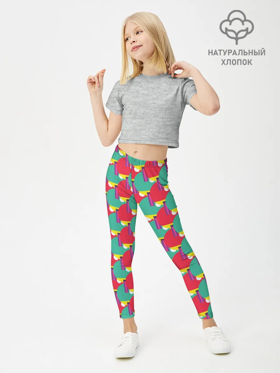 Леггинсы для девочки / Пинг-понг