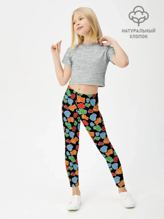 Леггинсы для девочки / Бойцовский Клуб