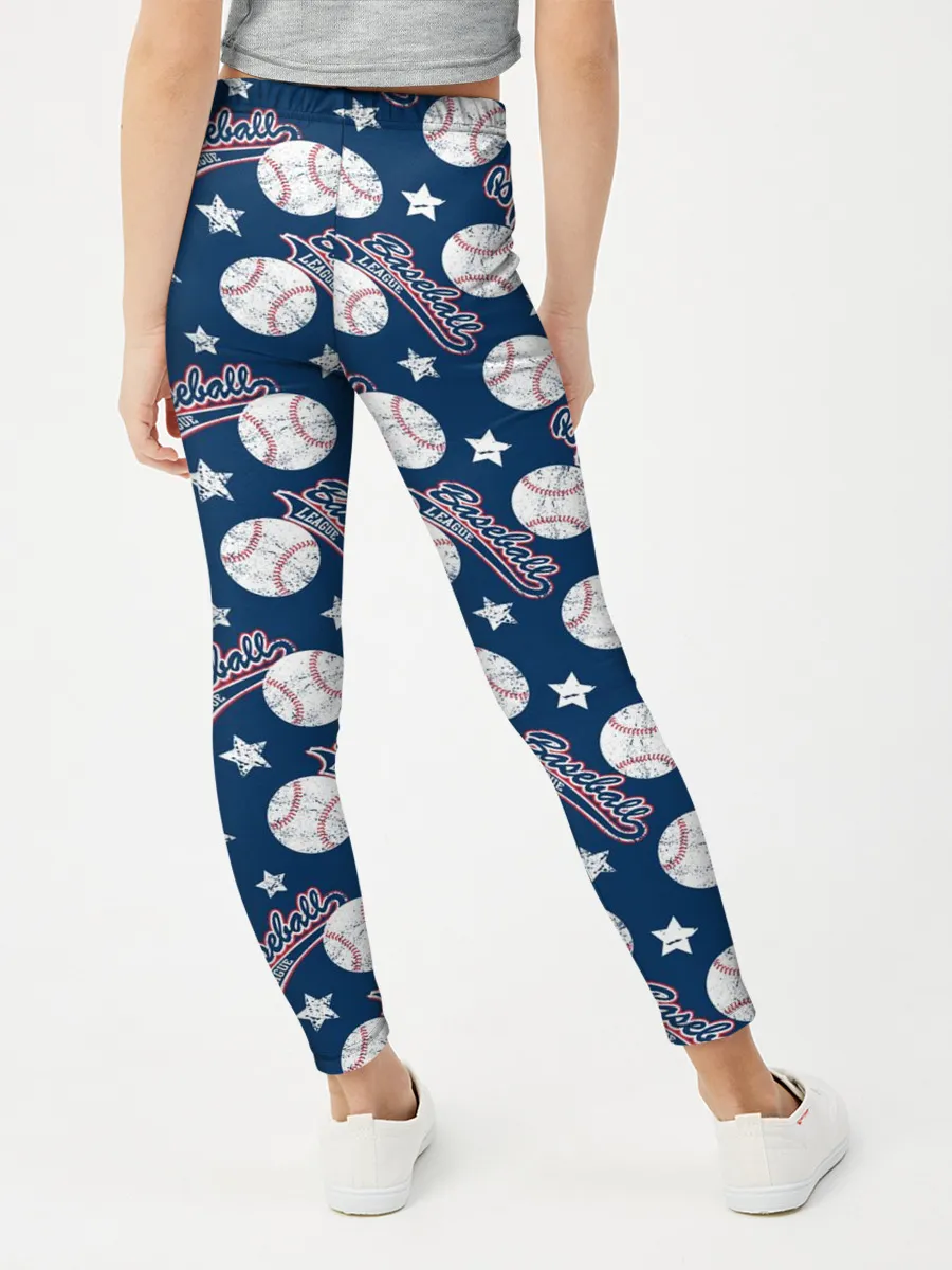Леггинсы для девочки / Baseball