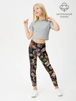 Леггинсы для девочки / Лучшие футболисты мира