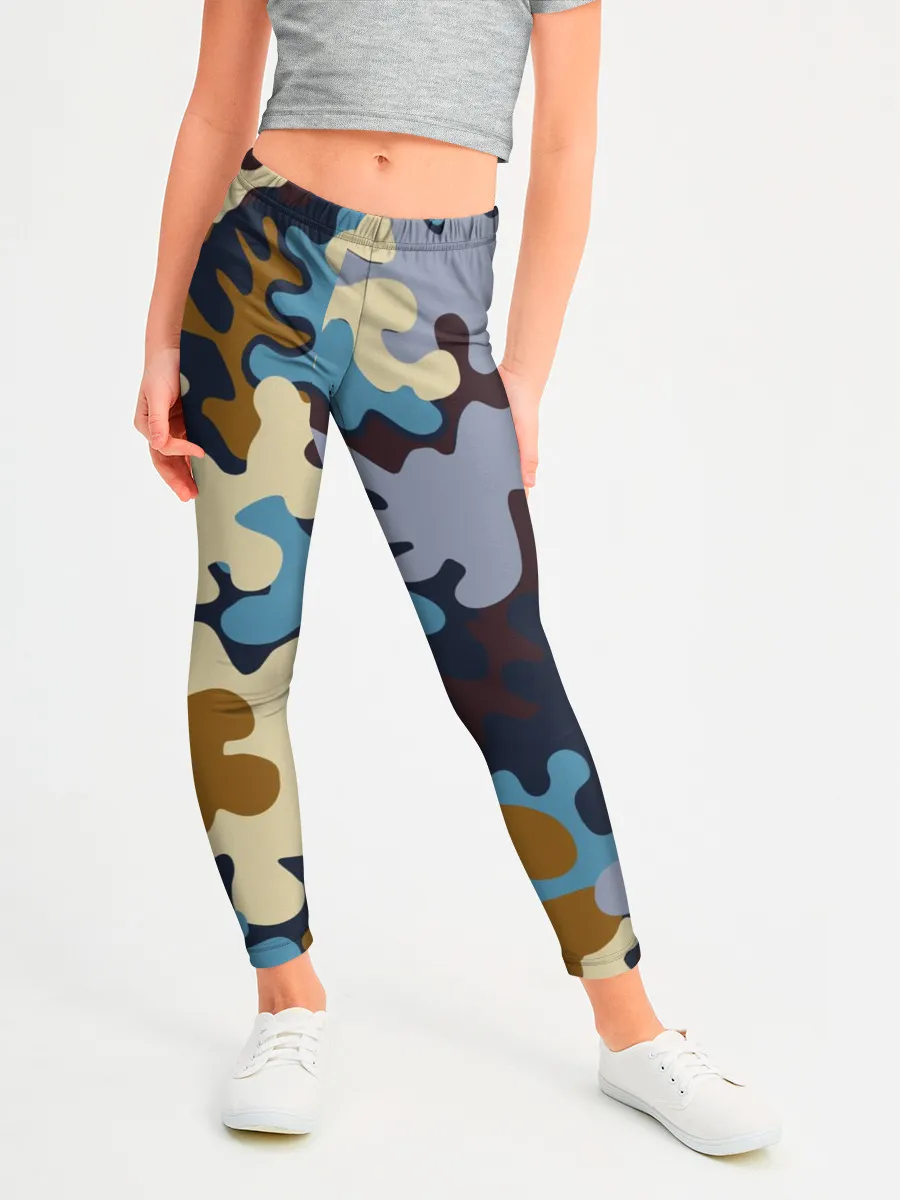 Леггинсы для девочки / Облака