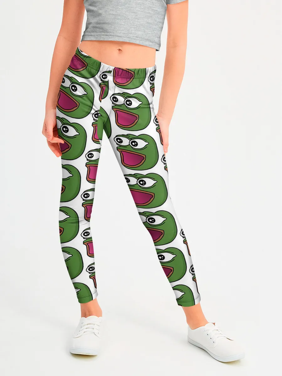 Леггинсы для девочки / Poggers Pattern