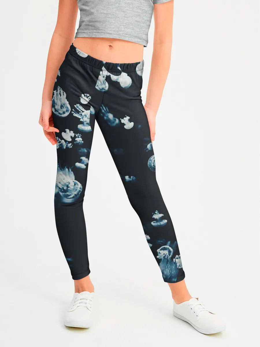 Леггинсы для девочки / Медузы