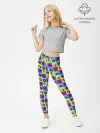Леггинсы для девочки / Поп-арт