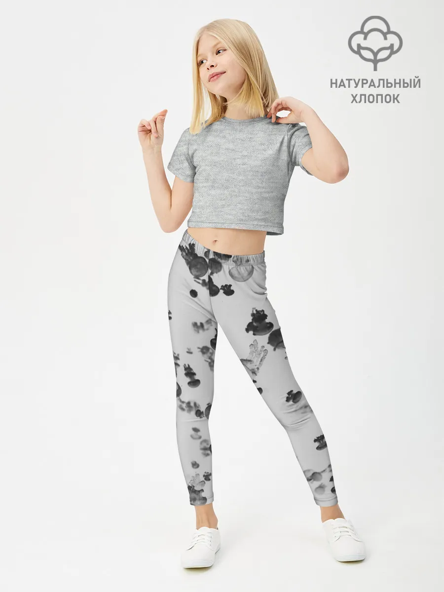 Леггинсы для девочки / Медузы