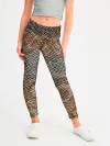 Леггинсы для девочки / Snake skin