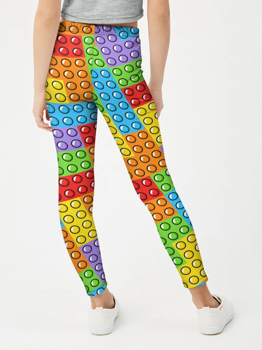 Леггинсы для девочки / POP IT / SIMPLE DIMPLE