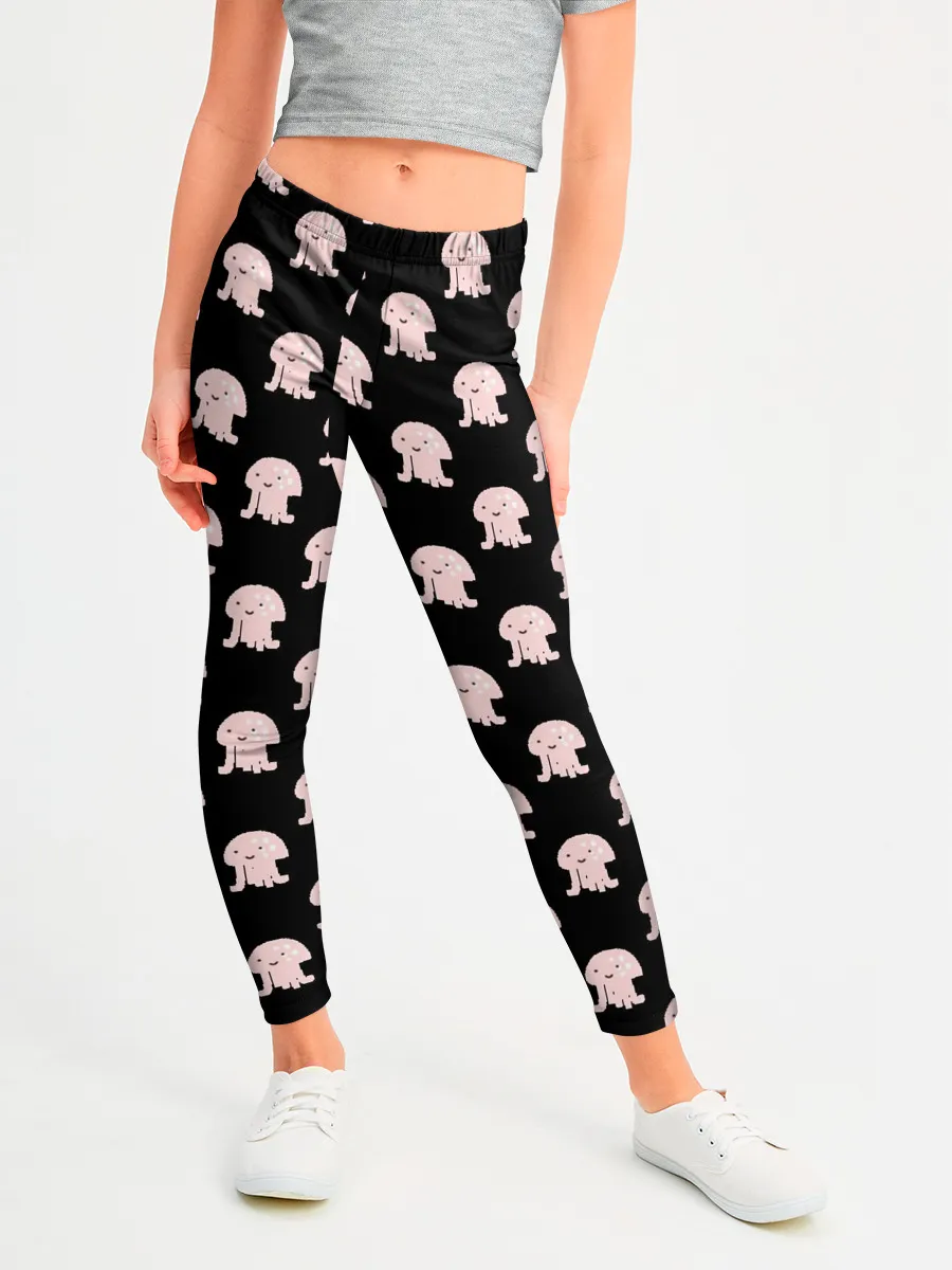 Леггинсы для девочки / Осьминоги