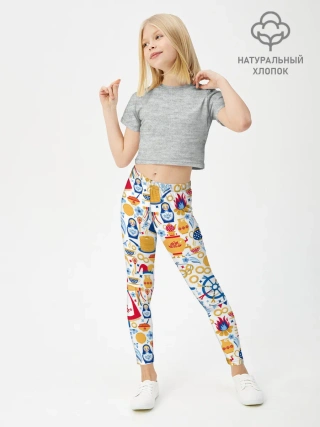 Леггинсы для девочки / Славянская символика