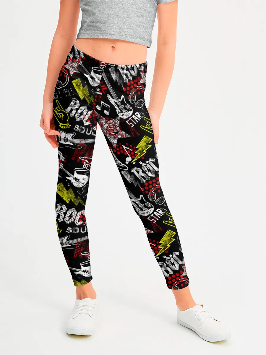 Леггинсы для девочки / ROCK MUSIC