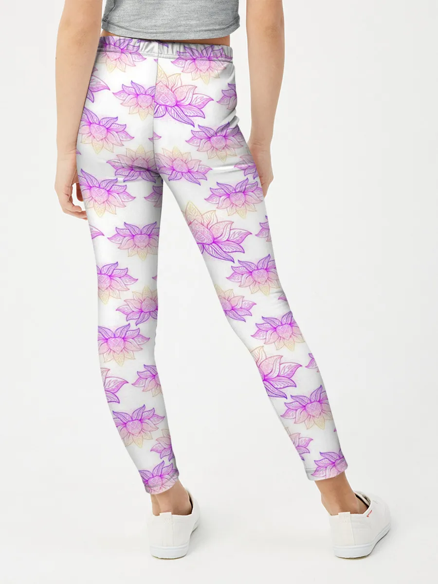 Леггинсы для девочки / Лотос