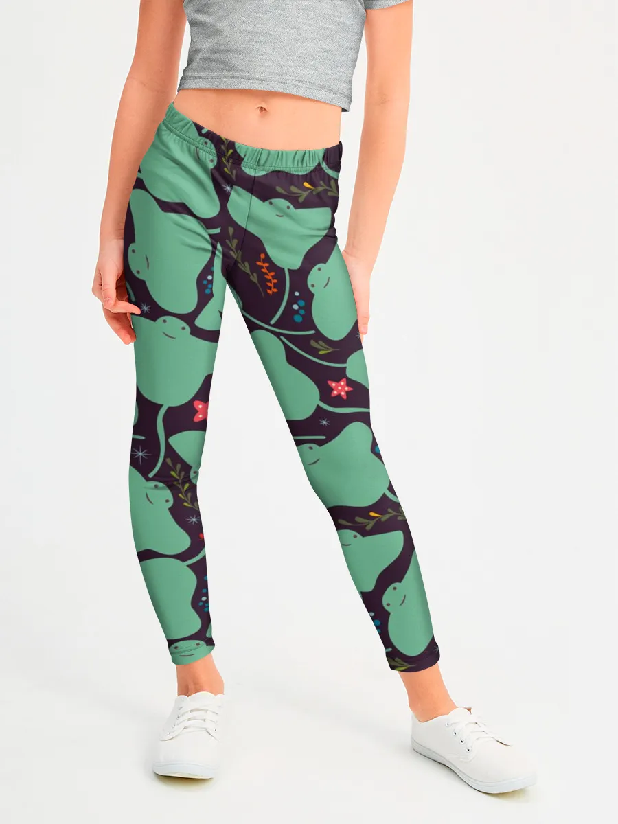 Леггинсы для девочки / Скаты