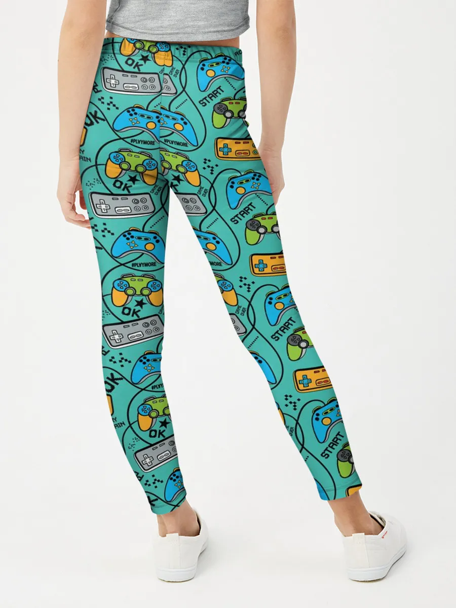 Леггинсы для девочки / Джойстики