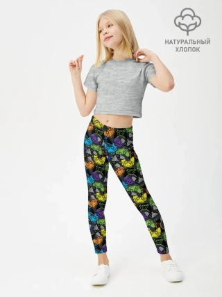 Леггинсы для девочки / Геймер