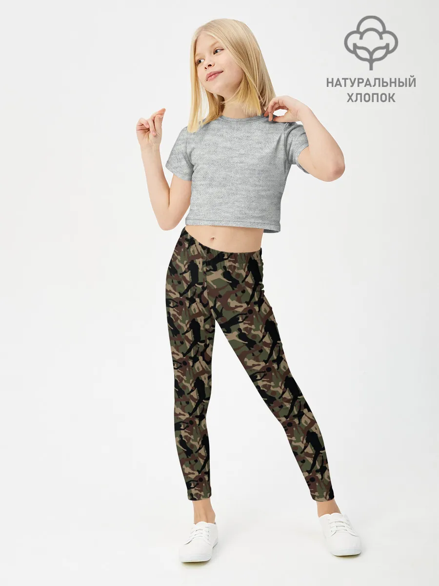 Леггинсы для девочки / Футбол