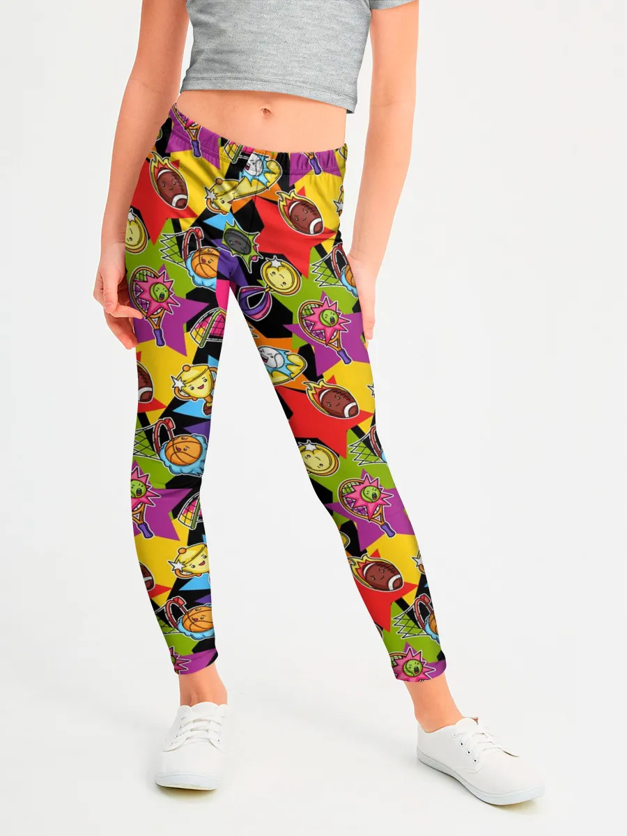 Леггинсы для девочки / Звезда Спорта