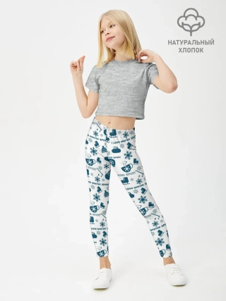 Леггинсы для девочки / Зимние виды спорта