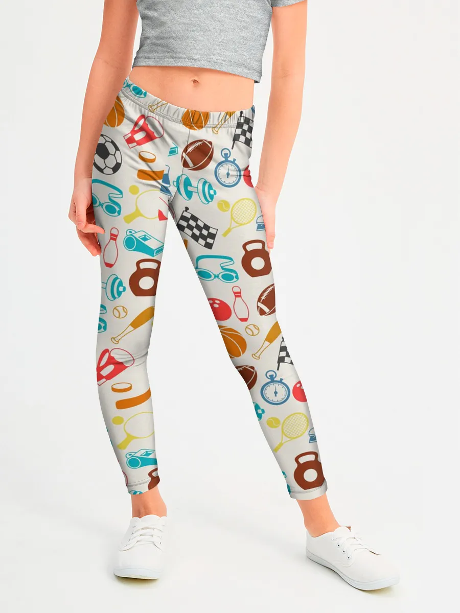 Леггинсы для девочки / Спорт