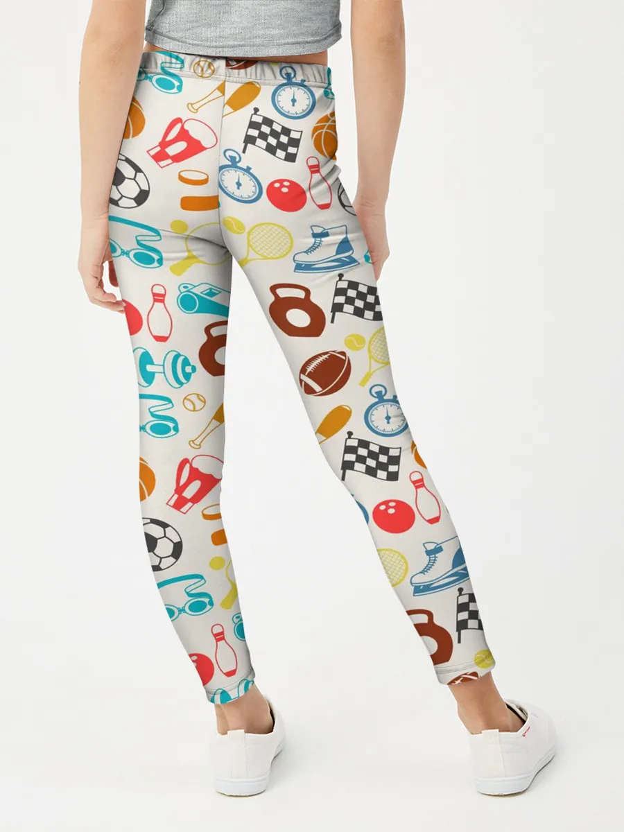 Леггинсы для девочки / Спорт