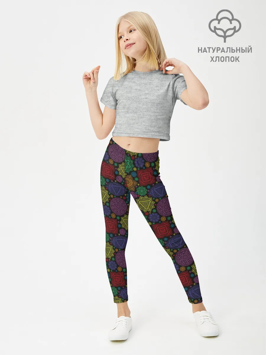 Леггинсы для девочки / Чакры
