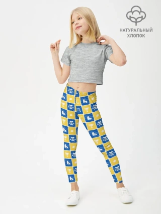 Леггинсы для девочки / Хоккей