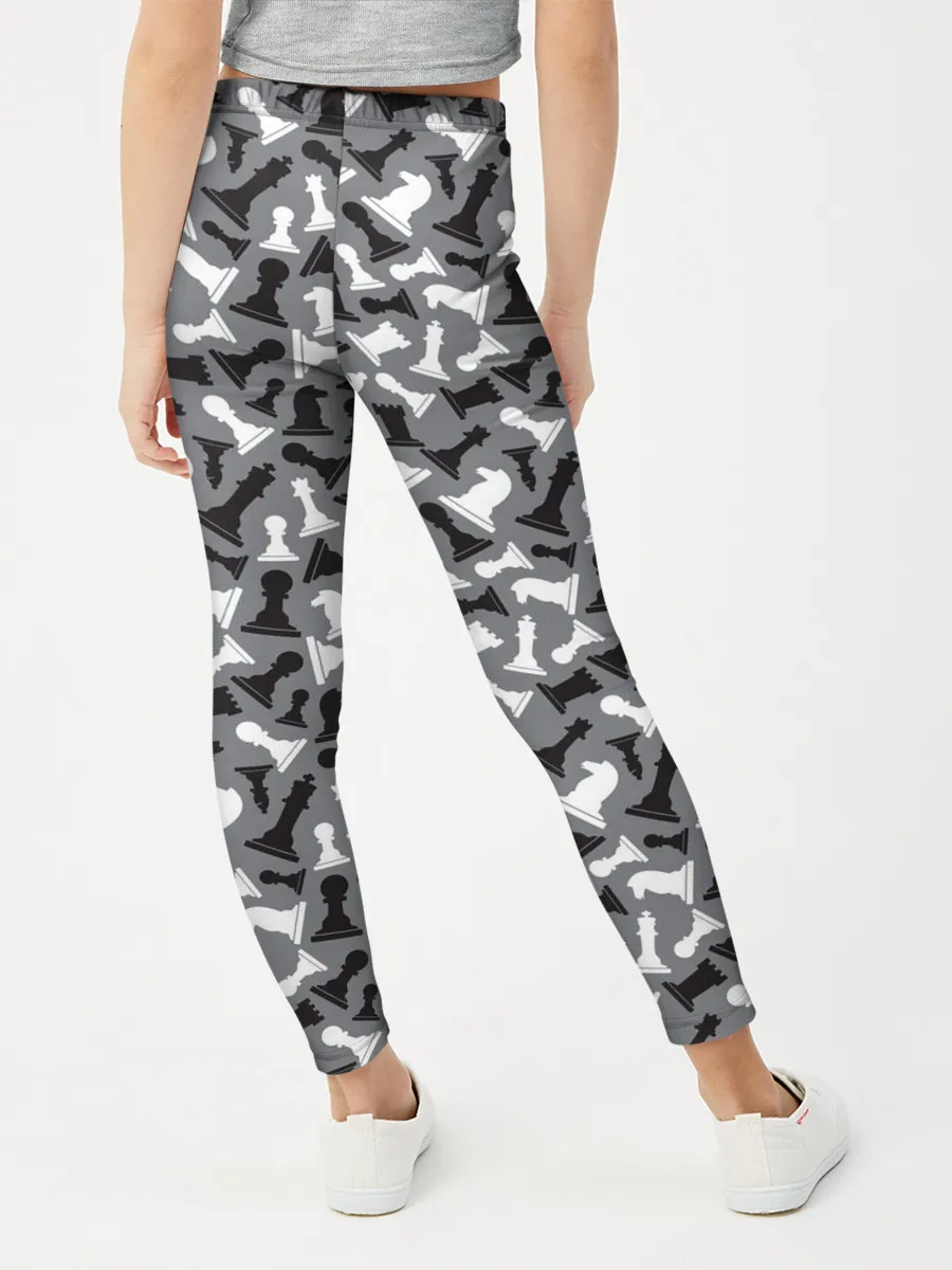 Леггинсы для девочки / Шахматист