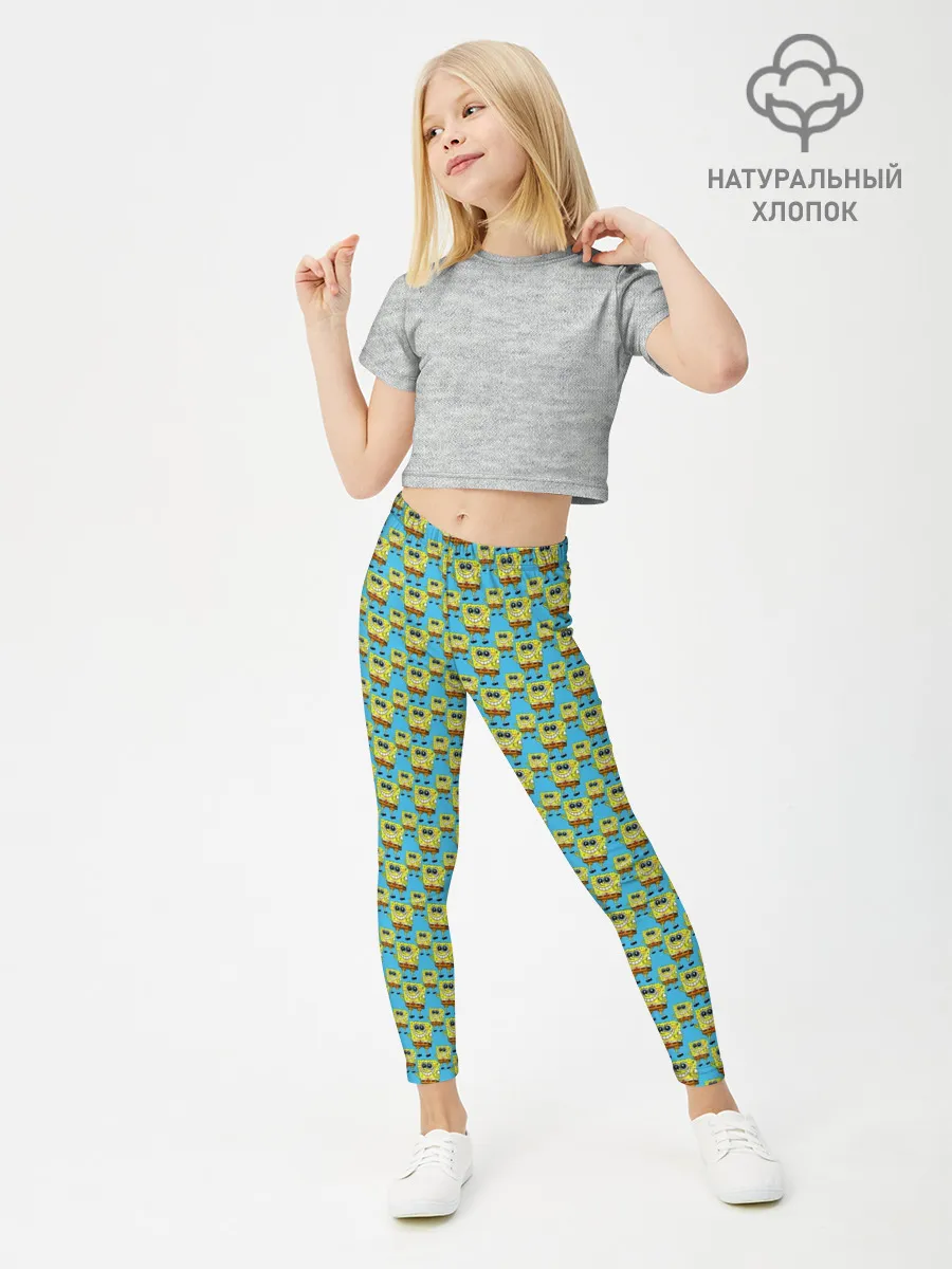 Леггинсы для девочки / SpongeBob